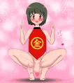 金太郎コスで挑むふたなりしの
