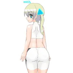 【バーチャルアイドル】横向き背面モデル作った【MAL】
