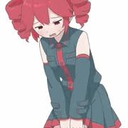 何かが出てあわあわしてる重音テト
