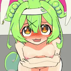 むき枝豆のバニー…？