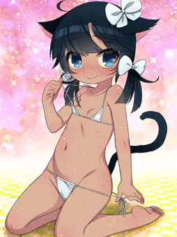 褐色ビキニ
