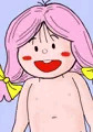 通信回線の妖精っぽいおんなのこ（にんげんのすがた）