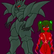 謎の魔触装甲機神とふたなり