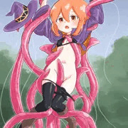 触手と激闘を繰り広げる魔法使いのぞみさん