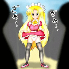 夢子ちゃんが野外で…