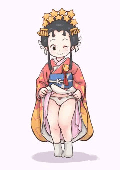 ひひひ姫さま、なんとはしたない！