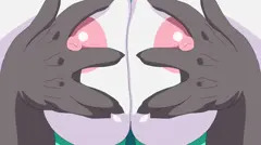 おっぱい揉みしだき