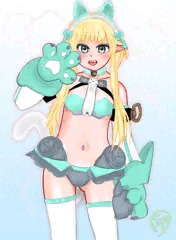 ぷにもふ♡パンケちゃん（丸出し差分あり〼）