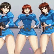 青デルモ×3