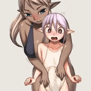 巨根ショタエルフにはぴっちり服がよく似合う