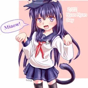 暁ちゃん猫の日＋夜戦