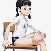 運動会のひとコマ８