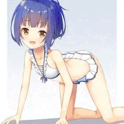 四つん這いマヤちゃん