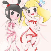 太鼓の達人のはなちゃんとソプラノ姫のプレゼント