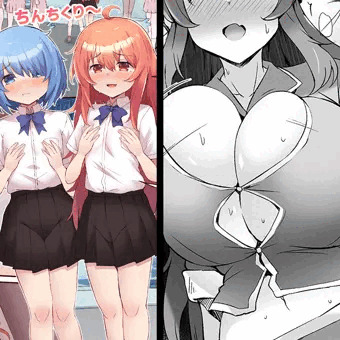 【超乳化】成長に悩むJKたちがサプリでムチムチ巨女になる漫画♡