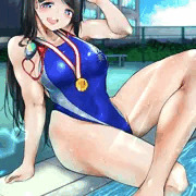 💖✨💙泳ぐのが大好きな学校のエース✨💙💖