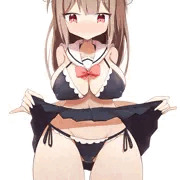 スカート下ろしても見えちゃいそう