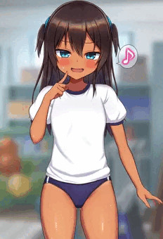 体操服メスガキ（無乳ver