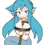 人魚ちゃんえっち落描き