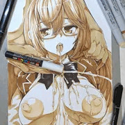 2021誕生日プレゼントの返礼品に描いた生落書きVol.3