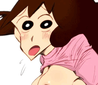 【２月削除】義父に迫られるみさえ。ーイラスト版ー