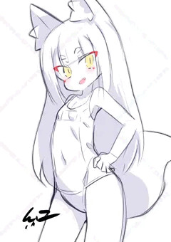 きつねっこその６スク水