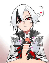 召使手コキ