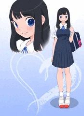 ついに明日から全裸登校スタート！…の女の子♪