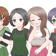製作中オリジナルゲーム　立ち絵(裸差分)その2