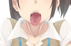 喉の奥に