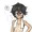 手癖で男の子描く