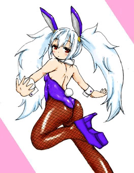 バニーのラフィーちゃん。