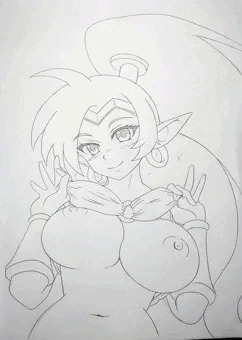 ベリーダンスの最中に見せてくれるシャンティちゃん。