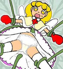 触手のおまたいじり