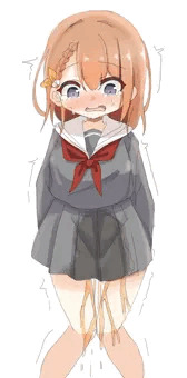 花里みのりちゃんのおもらし