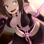 【ヒロアカ】お茶子ちゃんが触手に捕まって…