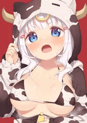 きぐるみ丑パーカービキニ
