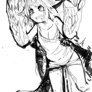 トカゲちゃんの卵が出来るまでのらくがき