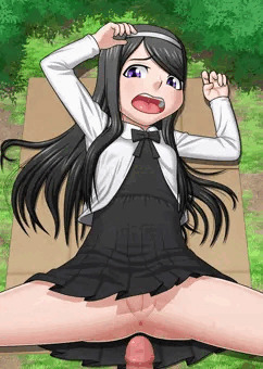 可憐な少女と変質者