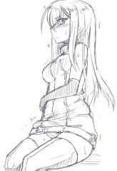 ミサキさん落書き