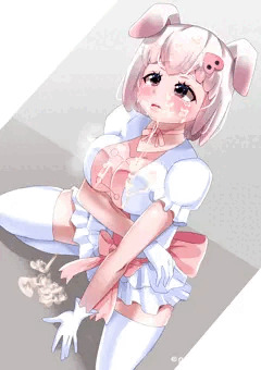 涙目の可愛いブタさんにぶっかける【けものフレンズ】