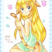 けもみみしっぽ。　着色ver