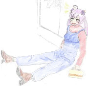 フラワーナイトガールのサフラン描いたよ！