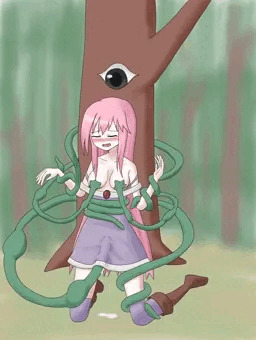 植物型モンスターにいろいろ吸われちゃう魔法使いちゃん