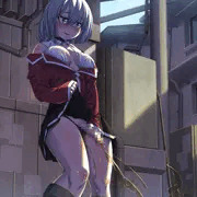 路地裏　お漏らし　ふたなり　