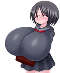 おっぱい地味子ちゃん