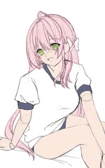 先生をみつめてる風