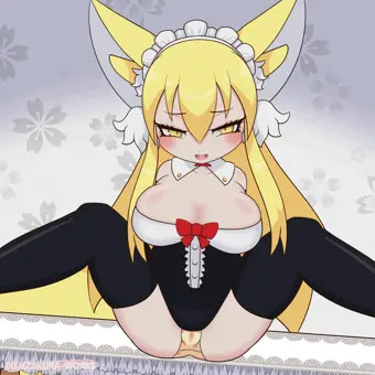 [オリジナル]Sっ気金髪狐耳メイドちゃん