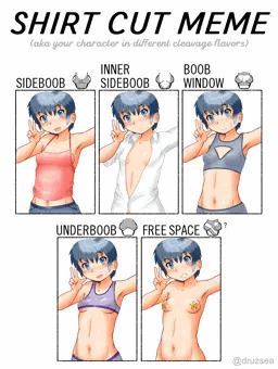 SHIRT CUT MEME