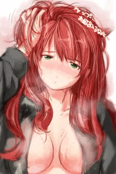 看板娘（風呂に入れず8日目_夕）